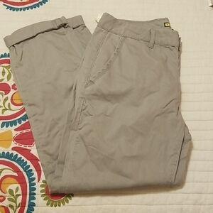 Prince & Fox olive gray straight leg Jeans 6R